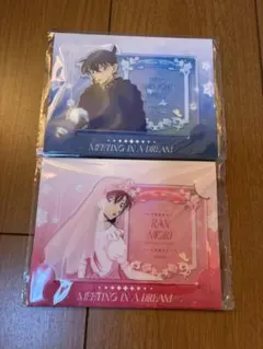 名探偵コナン　LOFTER 工藤新一 毛利蘭 アクリルカード 中国