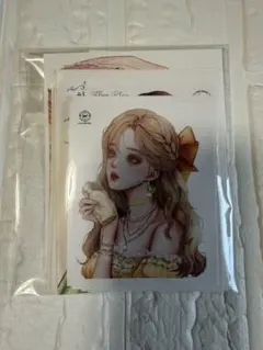 人物ステッカー 雑貨