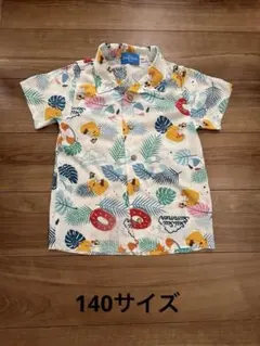 ディズニーリゾート チップとデール アロハシャツ 140サイズ