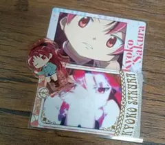 魔法少女まどかマギカ 佐倉杏子 カード+クリップ