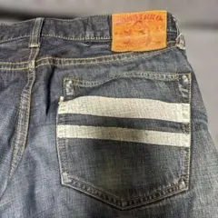 桃太郎ジーンズ　MOMOTARO デニム　ジーンズ　W34のサムネイル