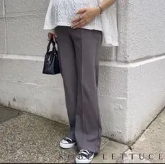 神戸レタス マタニティパンツ チャコールのサムネイル