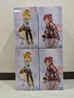 魔法少女まどか☆マギカ 巴マミ 佐倉杏子 フィギュア 4体セット