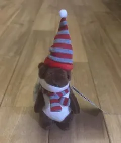 カルディ KALDI コツメカワウソ クリスマス限定 マスコット