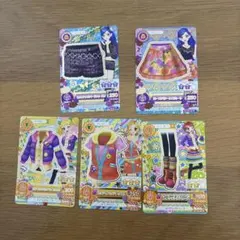 アイカツ 衣装カード 5枚セット