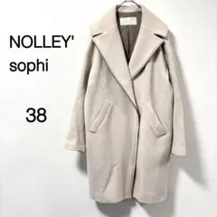 NOLLEY'S Sophi ロングコート NOLLEY'S Sophi（ノーリーズソフィー） アウター フェイクテディファー