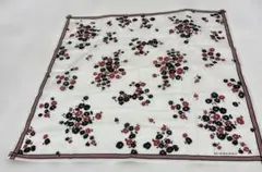 BURBERRY 花柄　ハンカチ