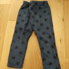 星柄裏起毛　95サイズパンツ