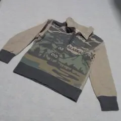 古着レトロいいものみつけて‼️e.a.b トレーナー 110