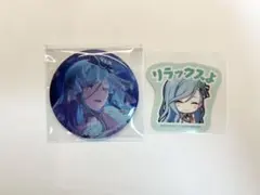 プロセカ　グリッター缶バッジ48A 日野森雫