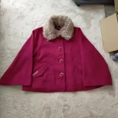 【最終価格】【試着のみ】コート　ジャケット　ピンクラテ　キッズ　女の子