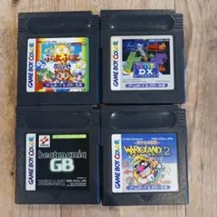 ゲームボーイソフトセット 4本