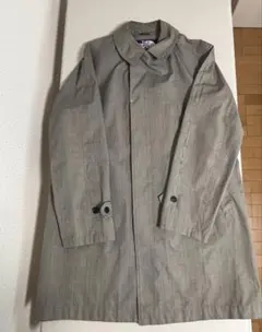 ノースフェイス パープルレーベル ゴアテックス　ステンカラーコート L グレー