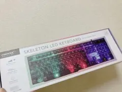 HIDISC スケルトン LEDキーボード＆マウス