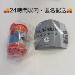 パペットスンスン コインケース ノンノン レッド リーフレット付き