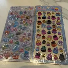 うるちゅる、プチドロ正規品キャラクターシール2シートセット