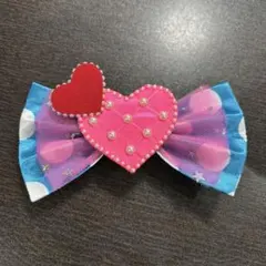 ラスト1点❣️リボン大 ヘアクリップ②