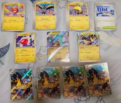 ナンジャモのハラバリーデッキパーツ 汎用カードまとめ売り各４枚バトルパートナーズ