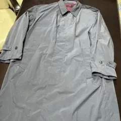 +J ユニクロ　ジルサンダー　グレー ステンカラーコートM