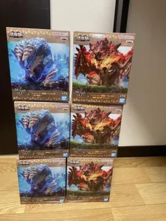 モンスターハンター ジンオウガ リオレウス フィギュア6箱セット