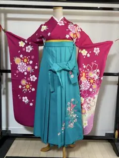 袴5点セット 豪華 寿光織 色留袖 優しい色合い - メルカリ