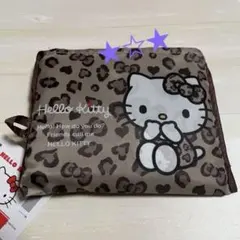 ★ ハローキティ ヒョウ柄　☆ エコバッグ