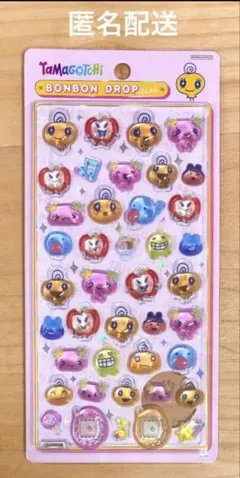 国内正規品 たまごっち めめっち ボンボンドロップシール ミニ 文房具 シール