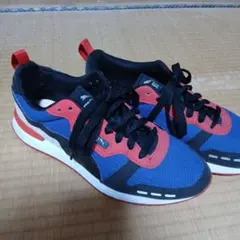 Puma スニーカー 青/赤/黒　２７センチ　訳あり