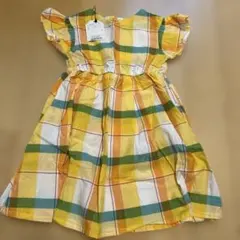 SERAPH 半袖ワンピース 100cm チェック柄