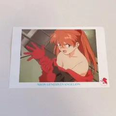 エヴァンゲリオン 限定 レトロ ポストカード アスカ