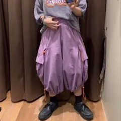 ヒステリックグラマー サルエルパンツ　ドローストリングパンツ　イージーパンツ S