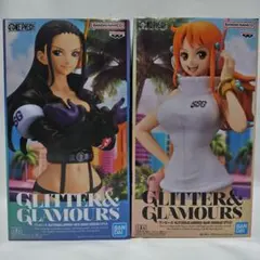 【新品・未開封】ワンピース フィギュア ニコ・ロビン ナミ 2種セット