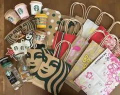 スターバックス紙袋など