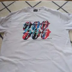 ROLLING STONES カラフルTシャツ 4Lサイズ