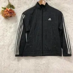 ★アディダス★デニム ウィンドジャケット 【140】 ブルゾン キッズ ネイビー