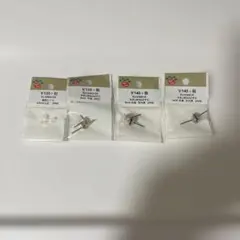 Parts Club ピアス金具 4種セット