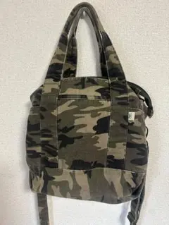 迷彩柄 2WAY ショルダーバッグ トートバッグ