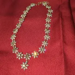 ✨美品✨結婚式/パーティー/ウェディングクリスタル ネックレス週末限定✨