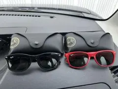 Ray-Ban サングラス ブラック レッド セット
