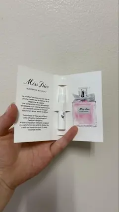 miss dior 香水ヘアミスト　試供品