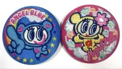 ナルミヤキャラクターズ 刺繍缶バッジ エンジェルブルー