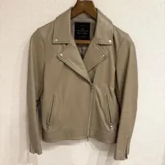 GW値下げ　ダブルライダースジャケット　Mサイズ　羊革