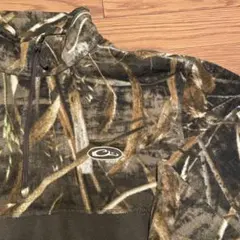 Cabela's カモフラージュ フリースジャケット ハーフジップ