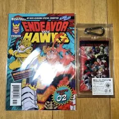 【ヒロアカ展】エンデヴァー ホークス 入場特典 リーフレット　マルチケース