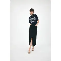 MOUSSY FRAY HEM I LINE スカート