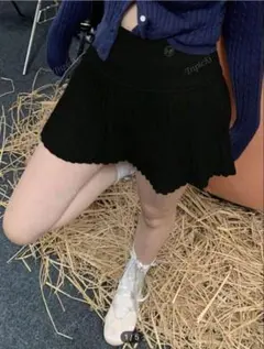 shein プリーツミニスカート