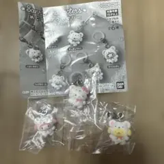 めじるしアクセサリー サンリオキャラクターズ ふわふわスノー 3セット
