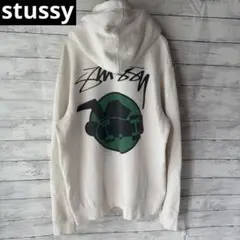 stussy スウェットパーカー スケートマン