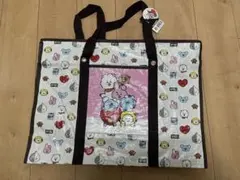 BT21×LINE FRIENDS★BTSショッピング・エコ・トートバッグ　白