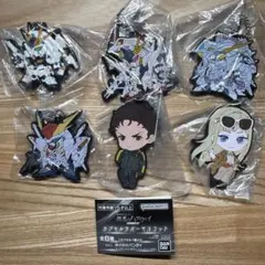 閃光のハサウェイ ラバーキーホルダー 6点セット